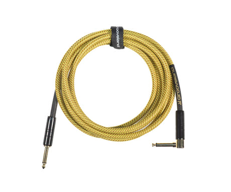 Grooveland Tweed Angled Cavo per Chitarra (3m - Giallo)