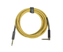 Grooveland Tweed Angled Cavo per Chitarra (3m - Giallo)