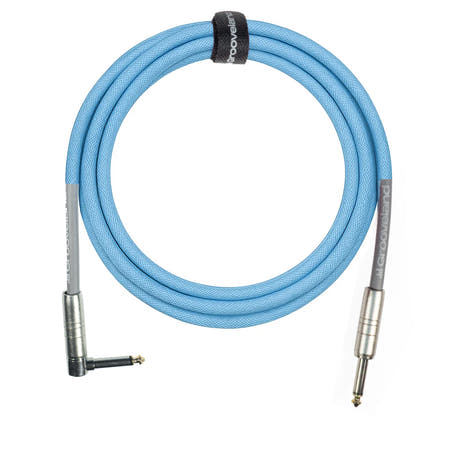 Grooveland Tweed Angled Cavo per Chitarra (6m - Blu)