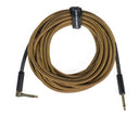 Grooveland Tweed Angled Cavo per Chitarra (6m - Marrone)