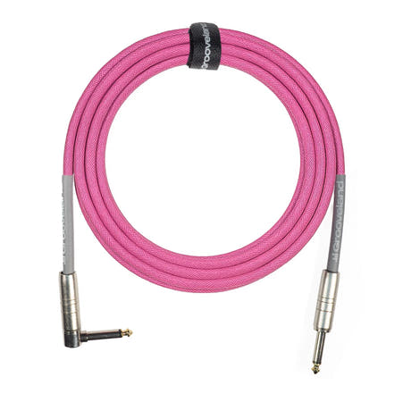 Grooveland Tweed Angled Cavo per Chitarra (6m - Rosa)