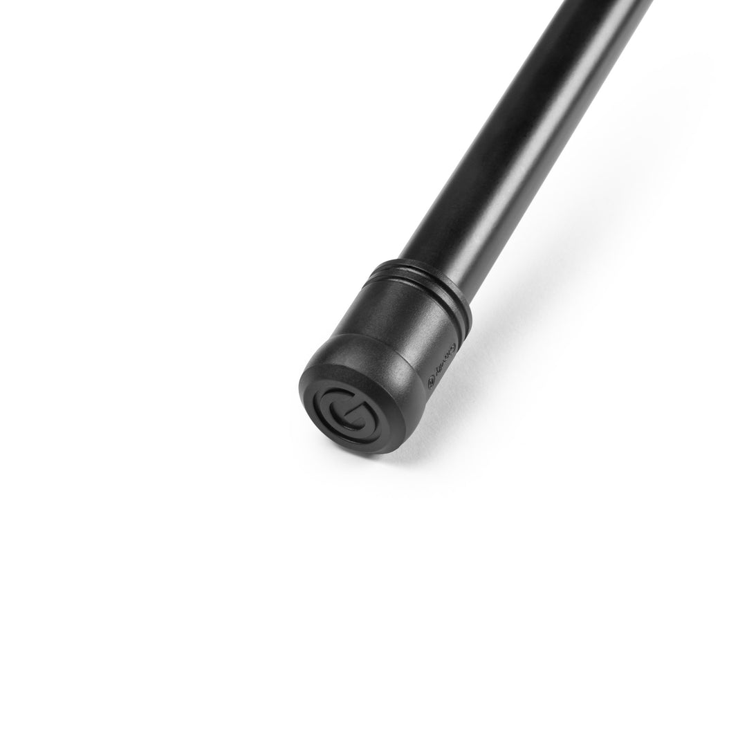 Gravity TMS 4232 B - Touring Series supporto per microfono corto con treppiede pieghevole e boom telescopico regolabile in 2 punti, nero