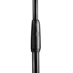 Gravity TMS 4232 B - Touring Series supporto per microfono corto con treppiede pieghevole e boom telescopico regolabile in 2 punti, nero