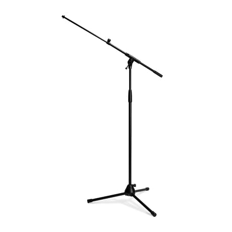 Gravity TMS 4332 B - Touring Series asta per microfono con base a treppiede pieghevole e braccio telescopico con regolazione a 2 punti, nero