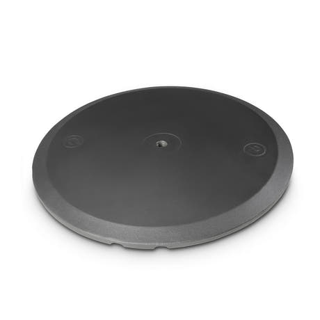 Gravity WB 123 B - Base rotonda in ghisa per aste M20