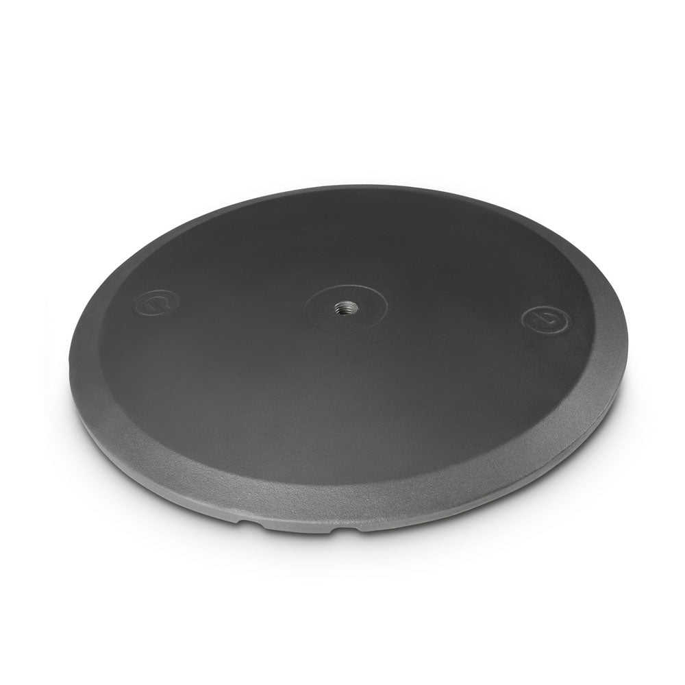 Gravity WB 123 B - Base rotonda in ghisa per aste M20