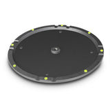 Gravity WB 123 B - Base rotonda in ghisa per aste M20
