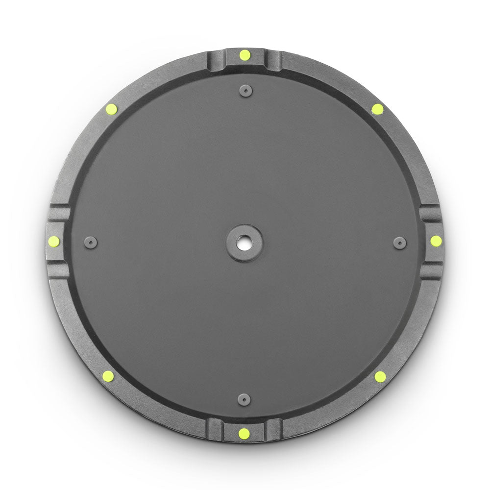 Gravity WB 123 B - Base rotonda in ghisa per aste M20