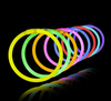 Bastoncini luminosi Braccialetti 100 pz. (Monocolore)