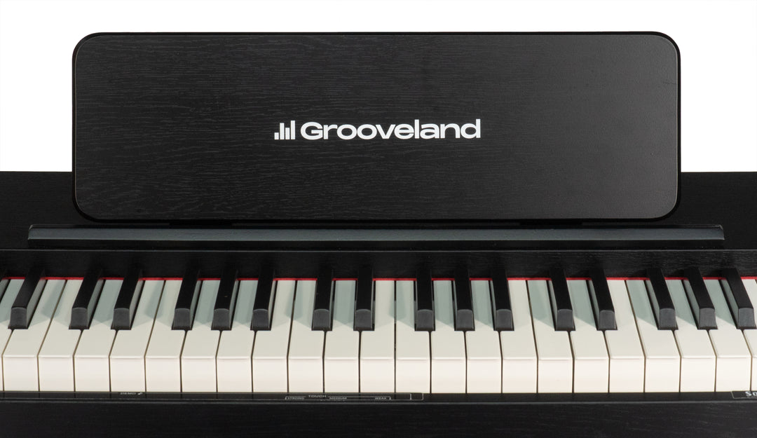 Grooveland DDP-140 Pianoforte elettrico (Nero) bundle