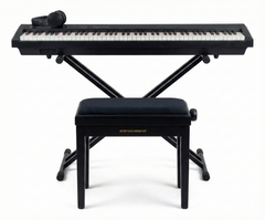 Grooveland P450 Pianoforte elettrico (Nero) Pacchetto completo