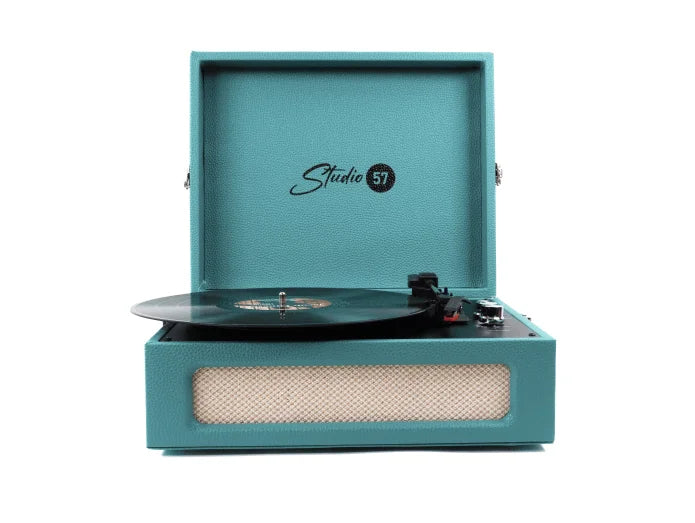 Studio 57 Groovy Turntable with LP Stand (Ivy)
