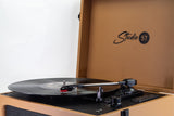 Studio 57 Groovy Giradischi con Supporto LP (Earth)