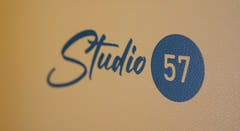 Studio 57 Groovy Giradischi con Supporto LP (Earth)