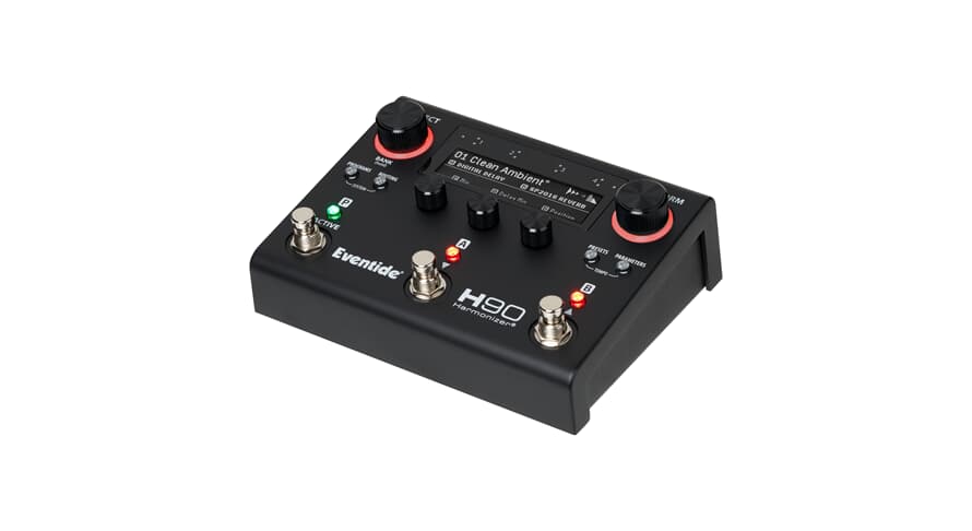Eventide H90 Dark Harmonizer pedale multieffetto, edizione limitata