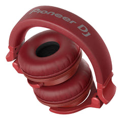 Pioneer DJ HDJ-CUE1BT-R - Bluetooth Cuffie DJ (Rosso)