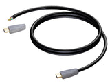 ProCab HDMI kabel, 1 ende u/stik 6 meter