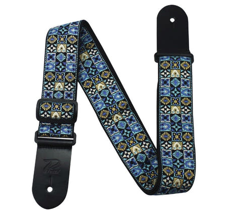 Profile HDR01 Tracolla jacquard Blue