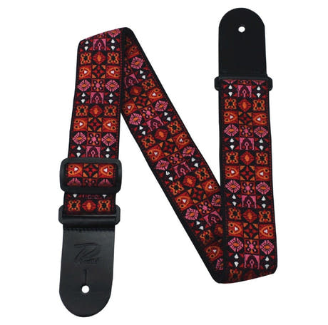 Profile HDR04 Tracolla jacquard Red