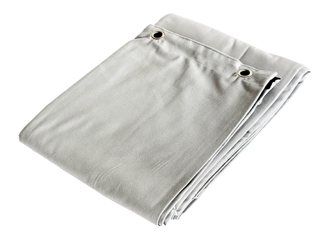 Molton Fondale con occhielli (Grigio chiaro)