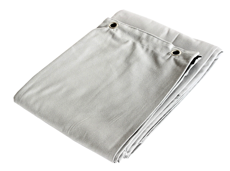 Molton Fondale con occhielli (Grigio chiaro)