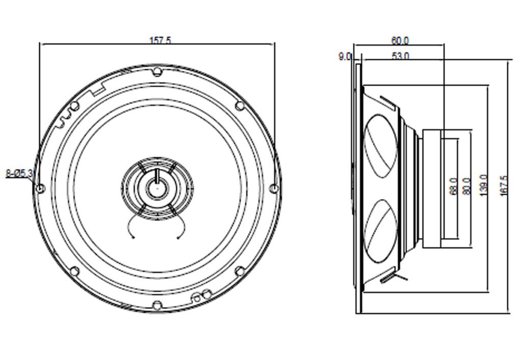 BLAUPUNKT ICx 662 2-way Car Speakers (17 cm, 6.5")