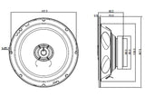 BLAUPUNKT ICx 662 2-way Car Speakers (17 cm, 6.5")
