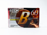 TDK Cassette tapes (10x60 min)