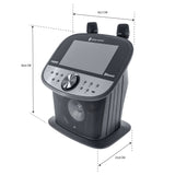 Impianto Karaoke con 2 Microfoni (Nero)