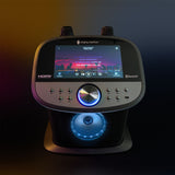 Impianto Karaoke con 2 Microfoni (Nero)