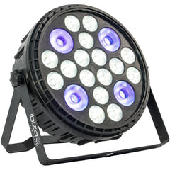Ibiza XL RGBW+UV Faro PAR (16x6 + 4x30W)