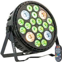 Ibiza XL RGBW+WWCW Faro PAR (16x6 + 4x30W)