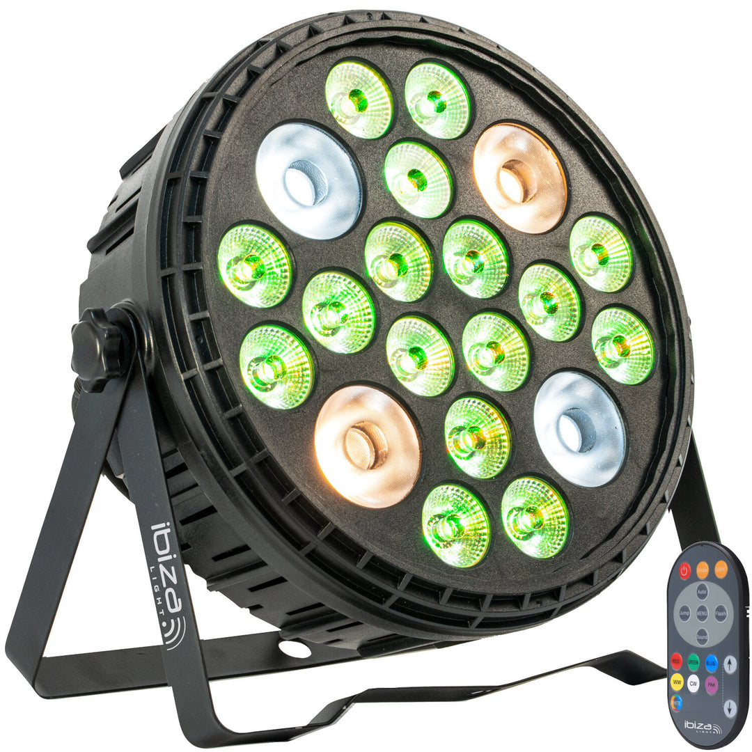 Ibiza XL RGBW+WWCW Faro PAR (16x6 + 4x30W)