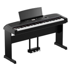 Yamaha DGX670B Pianoforte elettrico (Nero)