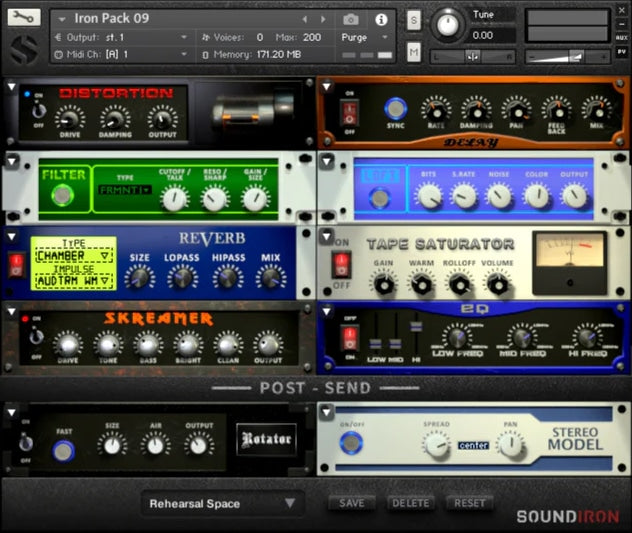 Iron Pack 9 - Fat Analogico