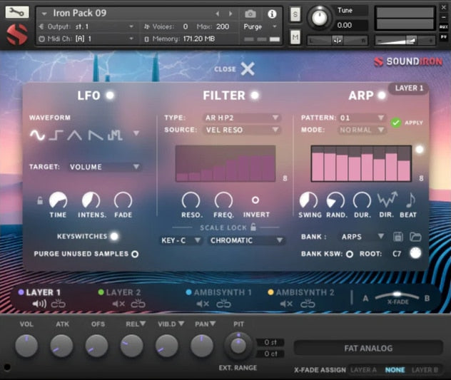 Iron Pack 9 - Fat Analogico