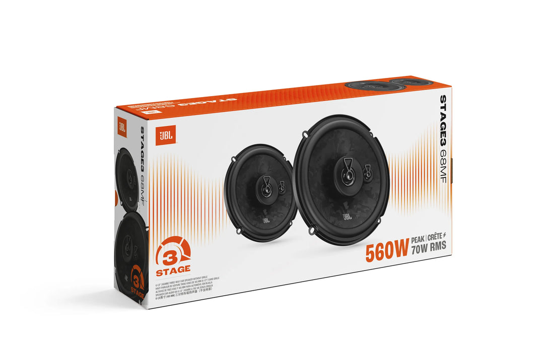 Altoparlanti per auto JBL Stage3 Gen2 68MF 6,5" a 3 vie