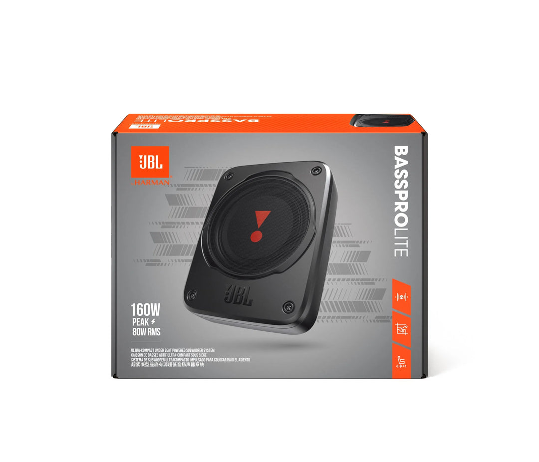 JBL BassPro Lite subwoofer attivo da 7" sotto il sedile