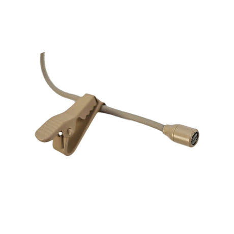 JTS CM-201iF microfoni lavalier con clip, beige