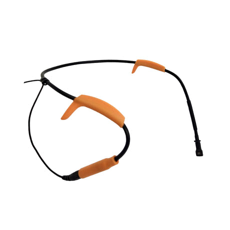 JTS CM-304SP headset per fitness resistente al sudore, arancione