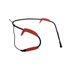 JTS CM-304SP svedsikker fitness-headset, rød