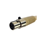 JTS CM-825iF headset-mikrofon 2,5 mm kapsel, beige