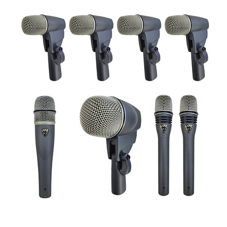 JTS NXB-8M kit microfoni con 8 microfoni e bag