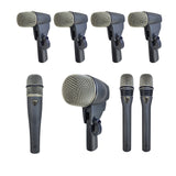 JTS NXB-8M mikrofonkit med 8 mikrofoner og taske