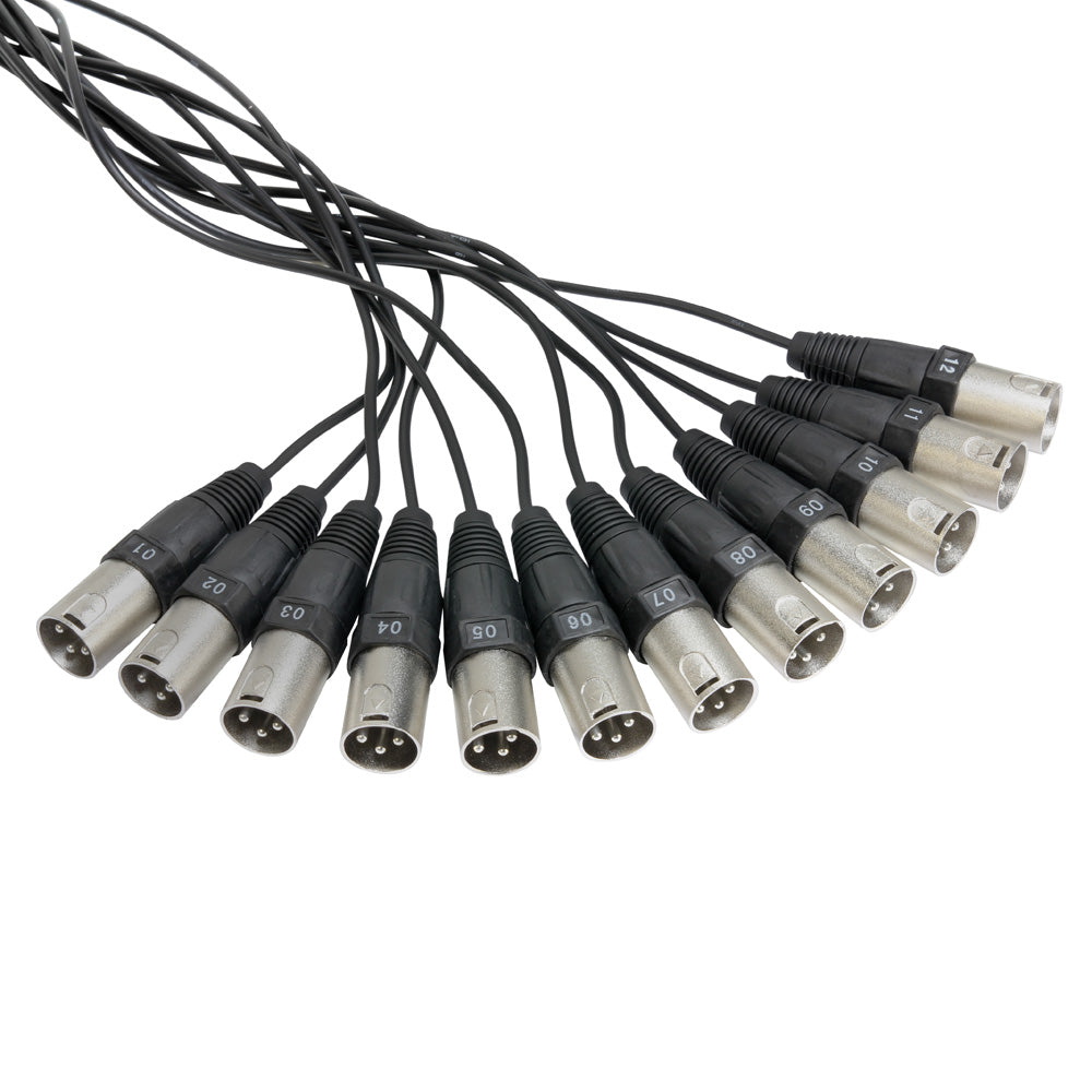 Multicable with Stage Box 12/0 10 m