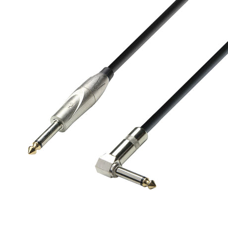Cavo Strumento Jack 6.3 mm mono a Jack Angolato 6.3 mm mono