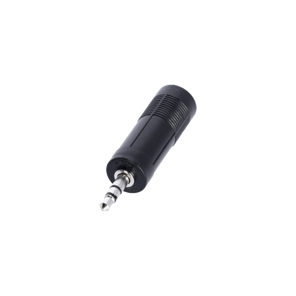 Adapter Audio Connector 6.3 mm Stereo Jack Female to 3.5 mm Stereo Jack