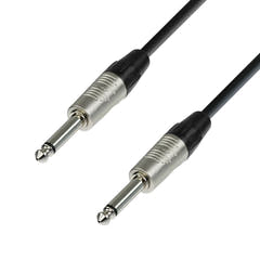 Adam Hall Cables 4 Star Serie - Cavo Strumento REAN 6.3 mm Jack mono a 6.3 mm Jack mono 3 m