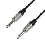 Adam Hall Cables 4 Star Serie - Cavo Strumento REAN 6.3 mm Jack mono a 6.3 mm Jack mono 4.5 m