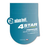 Adam Hall Cables 4 Star Serie - Cavo Strumento REAN 6.3 mm Jack mono a 6.3 mm Jack mono 4.5 m